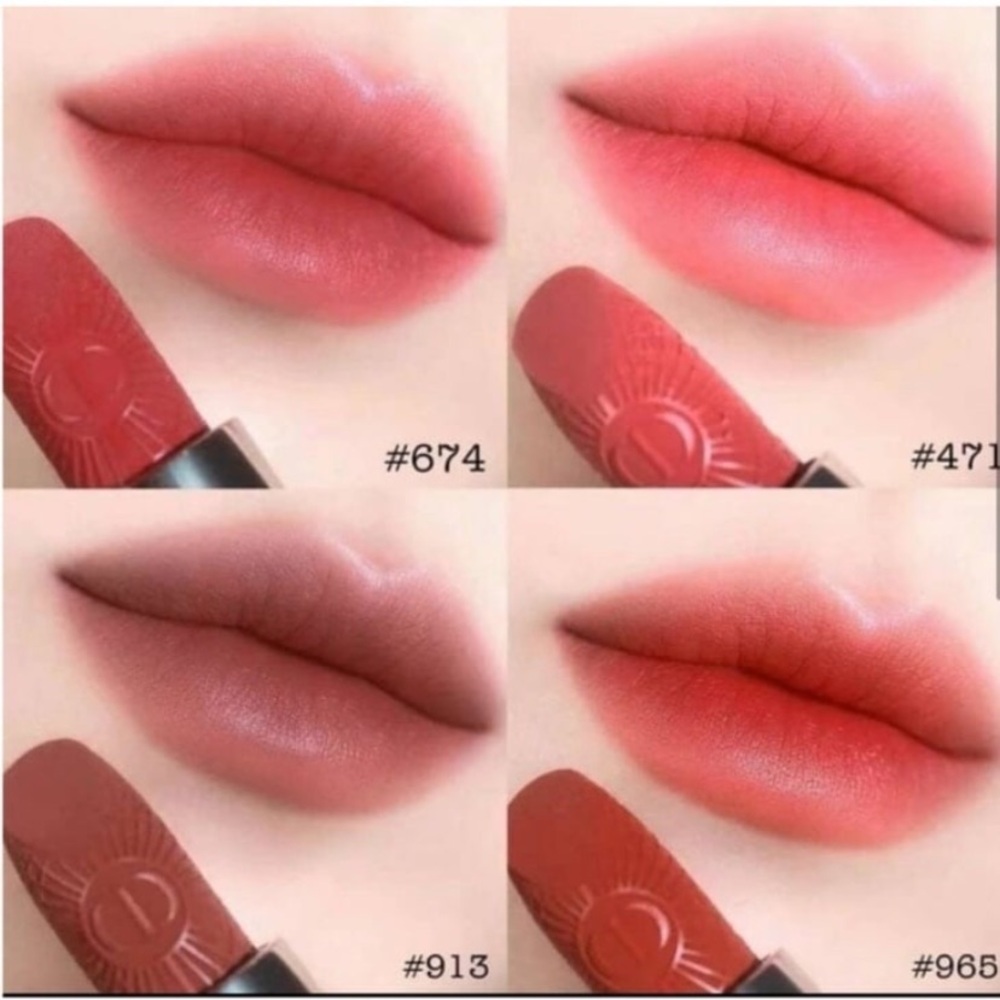 DIOR NWOT Rouge Minaudière Clutch/Lipstick Set - Picture 4 of 4